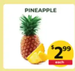 Food World Supermarket PINEAPPLE offer