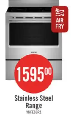 The Brick Maytag 30 5.3 Cu. Ft. Electric Range with No Preheat Air Fry - Stainless Steel - YMFES6030RZ offer
