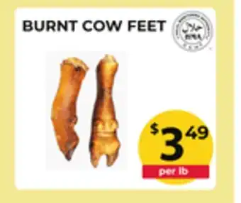 Food World Supermarket BURNT COW FEET offer