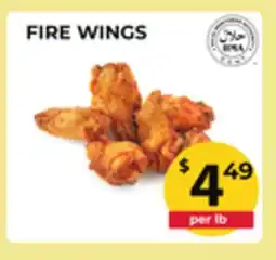 Food World Supermarket FIRE WINGS offer