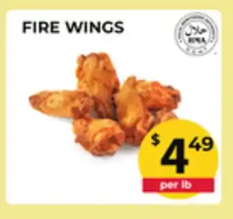 Food World Supermarket FIRE WINGS offer
