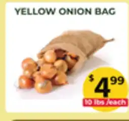 Food World Supermarket YELLOW ONION BAG offer