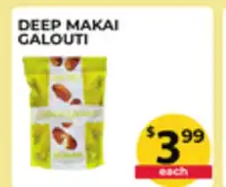 Food World Supermarket DEEP MAKAI GALOUTI offer