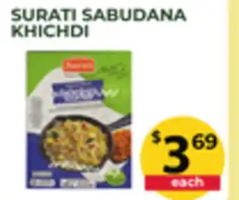 Food World Supermarket SURATI SABUDANA KHICHDI offer