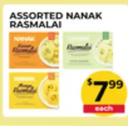 Food World Supermarket ASSORTED NANAK RASMALAI offer
