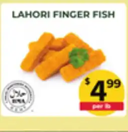 Food World Supermarket LAHORI FINGER FISH offer