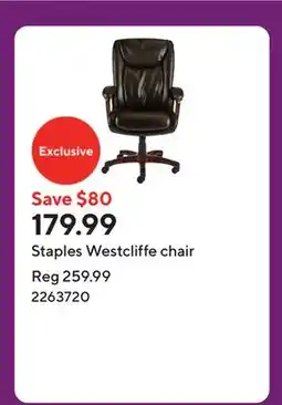 Staples Staples Westcliffe chair offer