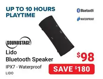 Visions Electronics Lido Bluetooth Speaker offer