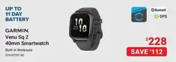 Visions Electronics Garmin Venu Sq 2 40mm Smartwatch offer