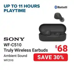Visions Electronics SONY WF-C510 Truly Wireless Earbuds offer
