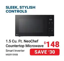 Visions Electronics LG 1.5 Cu. Ft. NeoChef Countertop Microwave offer