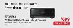Visions Electronics Yamaha 7.2-Channel Home Theatre Network Receiver offer
