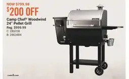 Cabela's Camp Chef Woodwind 24 Pellet Grill offer