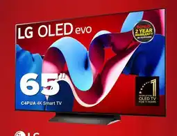 Visions Electronics LG 65 C4PUA 4K Smart TV offer