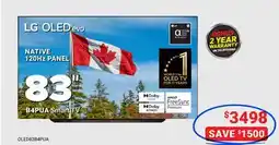 Visions Electronics LG 83 B4PUA Smart TV offer