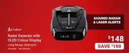 Visions Electronics Radar Detector with OLED Colour Display offer