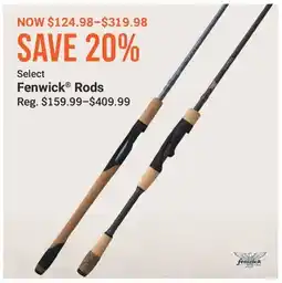 Cabela's Fenwick Rods offer