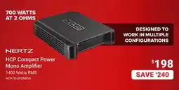 Visions Electronics HCP Compact Power Mono Amplifier offer