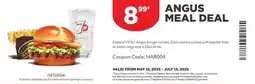 Harvey’s ANGUS MEAL DEAL offer
