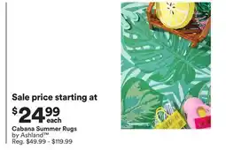 Michaels Cabana Summer Rugs by Ashland offer