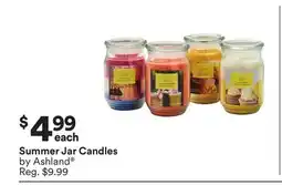 Michaels Summer Jar Candles by Ashland offer
