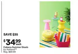 Michaels Cabana Summer Stools by Ashland offer