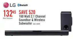 The Brick LG 2.1 CH Bluetooth Dolby Atmos DTS:X Soundbar (SQC1.DCANLLK) offer