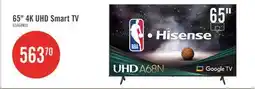 The Brick Hisense 65 4K UHD HDR10 Dolby Vision 60Hz Google Smart TV (65A68N) offer