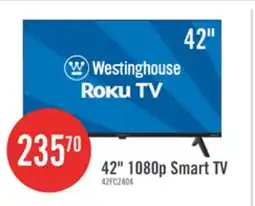 The Brick Westinghouse 42 1080P Roku Smart TV offer