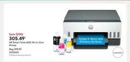Staples HP Smart Tank 6001 All-in-One Printer offer