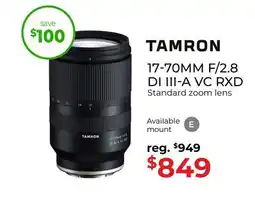 Gosselin Photo 17-70MM F/2.8 DI III-A VC RXD offer