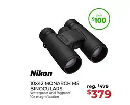 Gosselin Photo 10X42 MONARCH M5 BINOCULARS offer