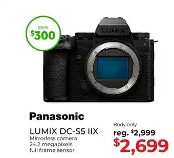 Gosselin Photo LUMIX DC-S5 IIX offer