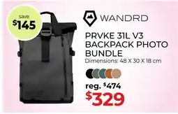 Gosselin Photo PRVKE 31L V3 BACKPACK PHOTO BUNDLE offer