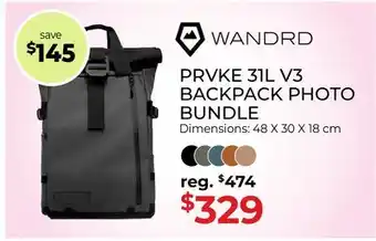 Gosselin Photo PRVKE 31L V3 BACKPACK PHOTO BUNDLE offer