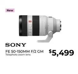 Gosselin Photo FE 50-150MM F/2 GM offer