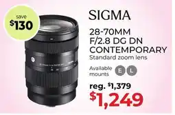 Gosselin Photo 28-70MM F/2.8 DG DN CONTEMPORARY offer