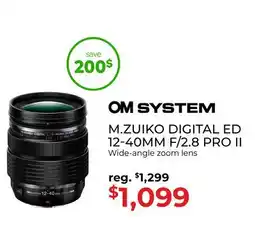 Gosselin Photo M.ZUIKO DIGITAL ED 12-40MM F/2.8 PRO II offer