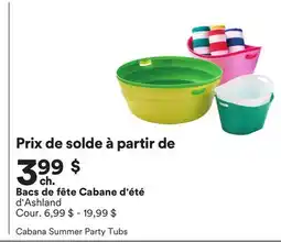 Michaels Bacs de fête Cabane d'été d'Ashland offer
