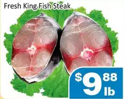 Jian Hing Supermarket Fresh King Fish Steak offer