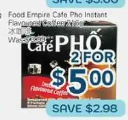 Oceans Fresh Food Market Food Empire Cafe Pho Instant Flavored Coffee offer
