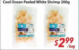 Bestco Food Mart Cool Ocean Peeled White Shrimp offer