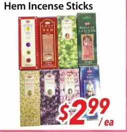 Bestco Food Mart Hem Incense Sticks offer