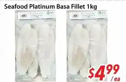 Bestco Food Mart Seafood Platinum Basa Fillet offer