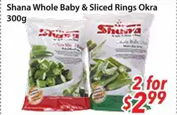 Bestco Food Mart Shana Whole Baby & Sliced Rings Okra offer