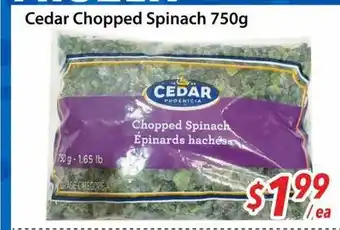 Bestco Food Mart Cedar Chopped Spinach offer