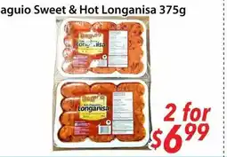 Bestco Food Mart Baguio Sweet & Hot Longanisa offer