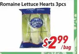 Bestco Food Mart Romaine Lettuce Hearts offer