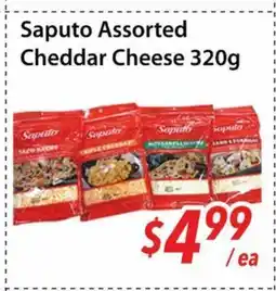 Bestco Food Mart Saputo Assorted Cheddar Cheese offer