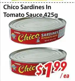 Bestco Food Mart Chico Sardines In Tomato Sauce offer